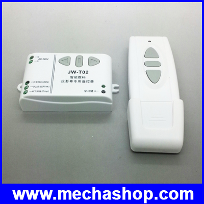 รีโมทควบคุมมอเตอร์ Motor RF Wireless Remote Control Switch System 315/433 MHZ Power Supply AC 220V