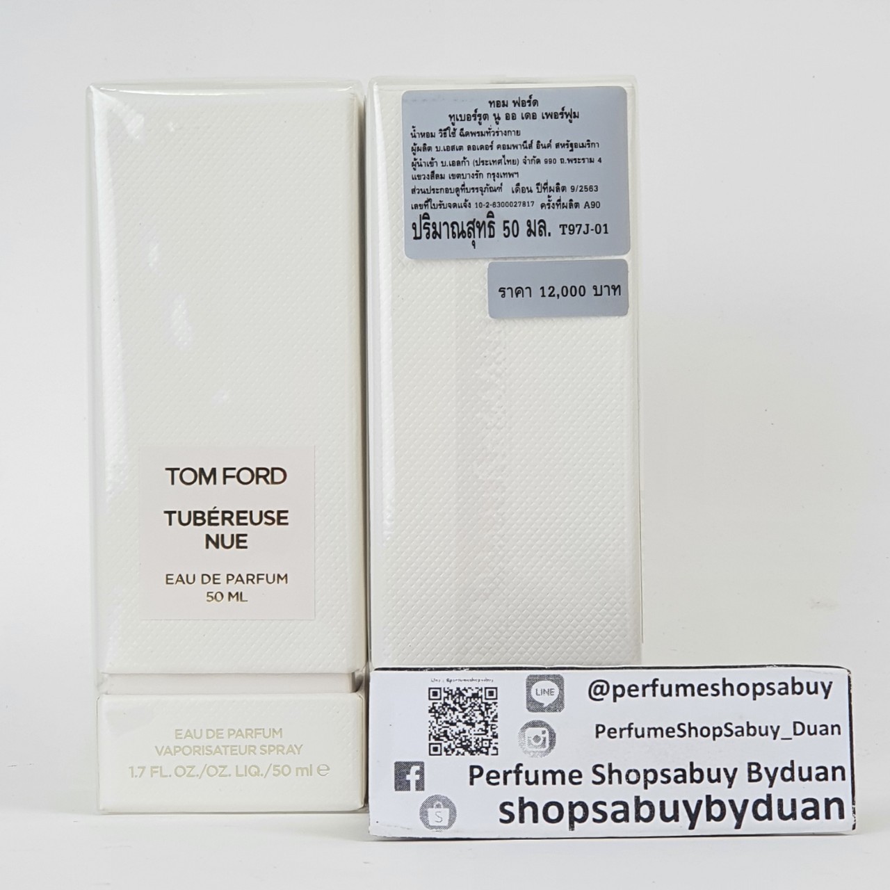น้ำหอมแท้ Tom Ford Tubereuse Nue EDP 50ml กล่องซีลป้ายไทย