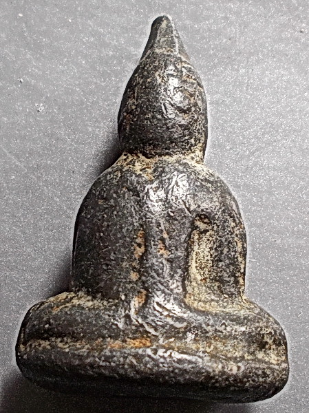 พระพุทธ เนื้อตะกั่ว ลพ.ดำ วัดกุฎี ปราจีนบุรี