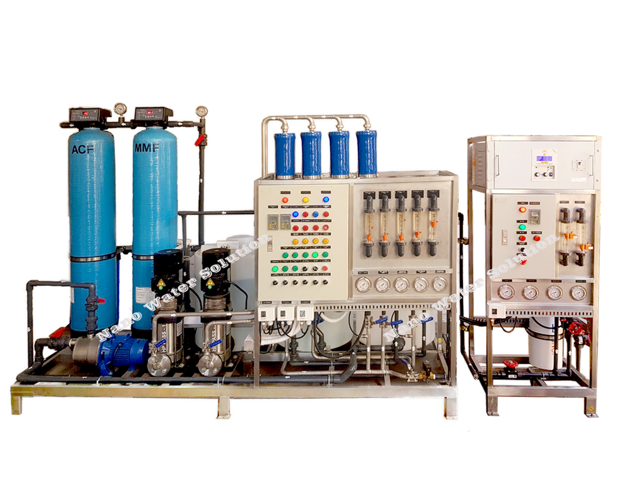 Double Pass RO&EDI 200-250 L/hr.