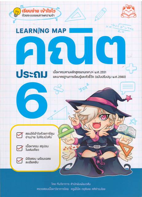 LEARNING MAP คณิต ประถม6