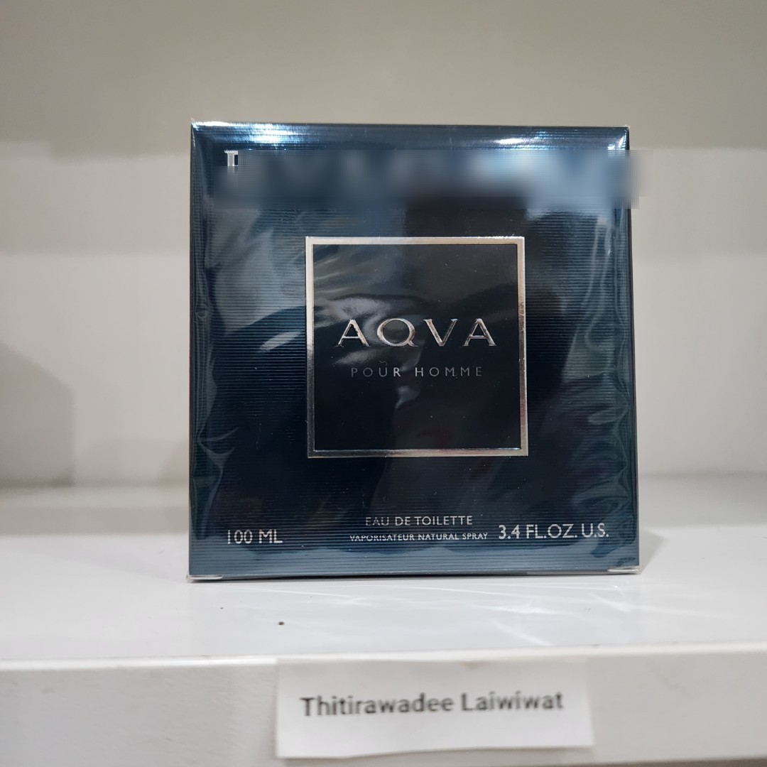 น้ำหอมแท้ Bvlgari Aqva Pour Homme EDT 100ml กล่องซีล