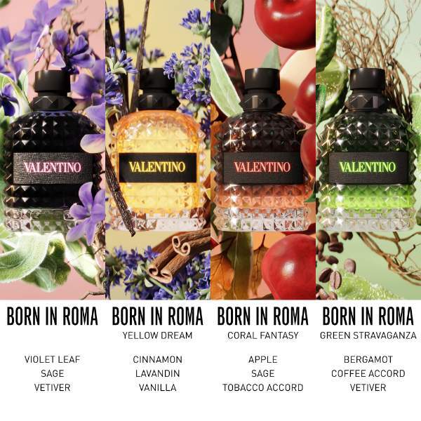 น้ำหอมแท้ Valentino Uomo Born In Roma Eau de Toilette 100ml กล่องซีล