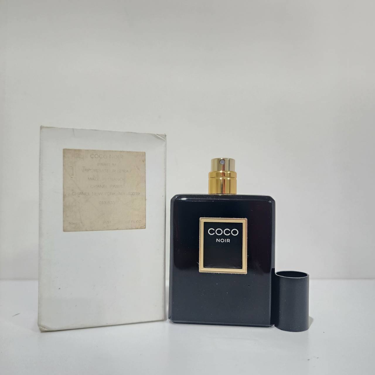 น้ำหอม Chanel Coco Noir Parfum 50ml กล่องเทสเตอร์ไม่มีฝา เก่าเก็บหายากมาก ( รหัส 4501 )