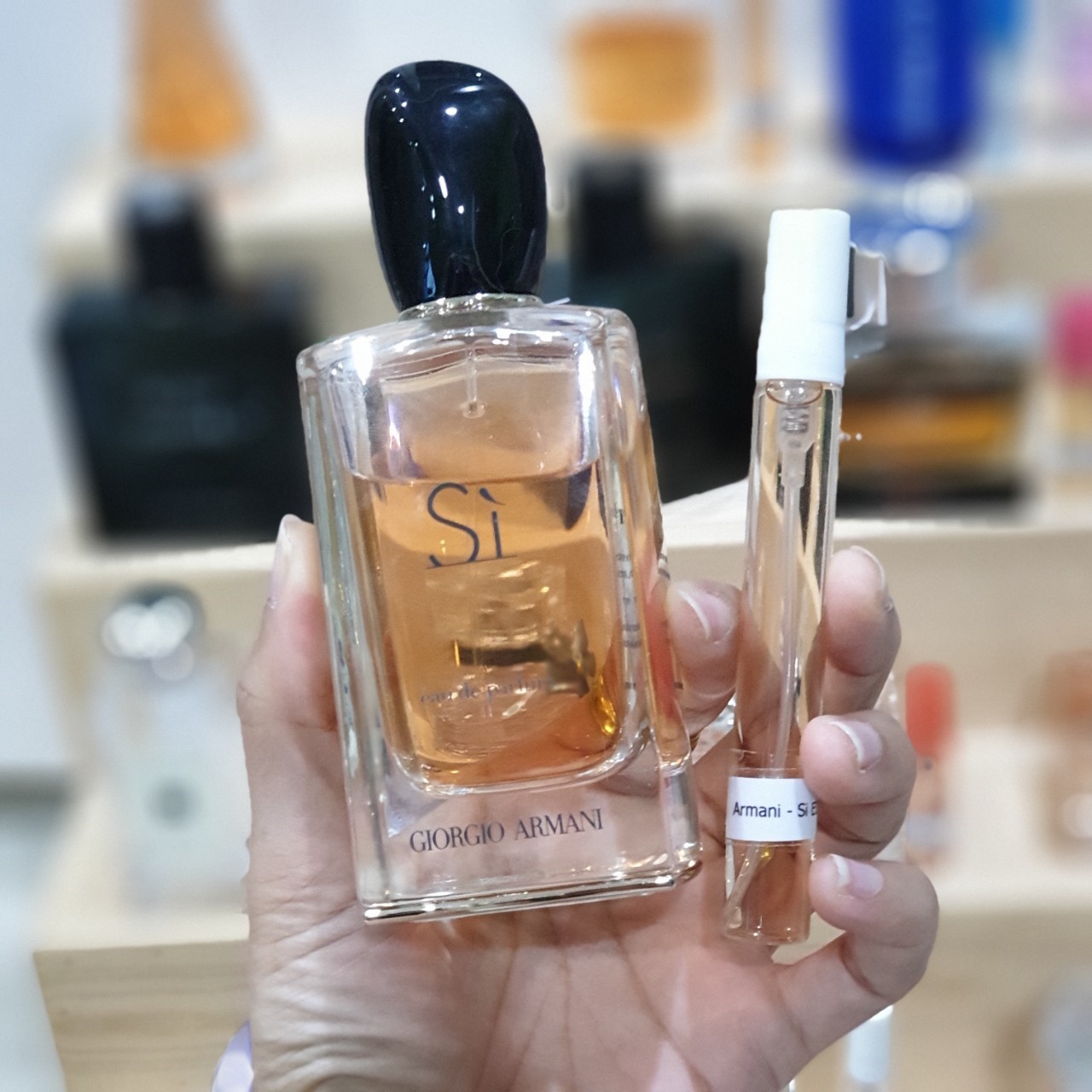 น้ำหอมแท้แบ่งขาย Giorgio Armani Si Eau de Parfum 💕Travel Size แบบทดลอง