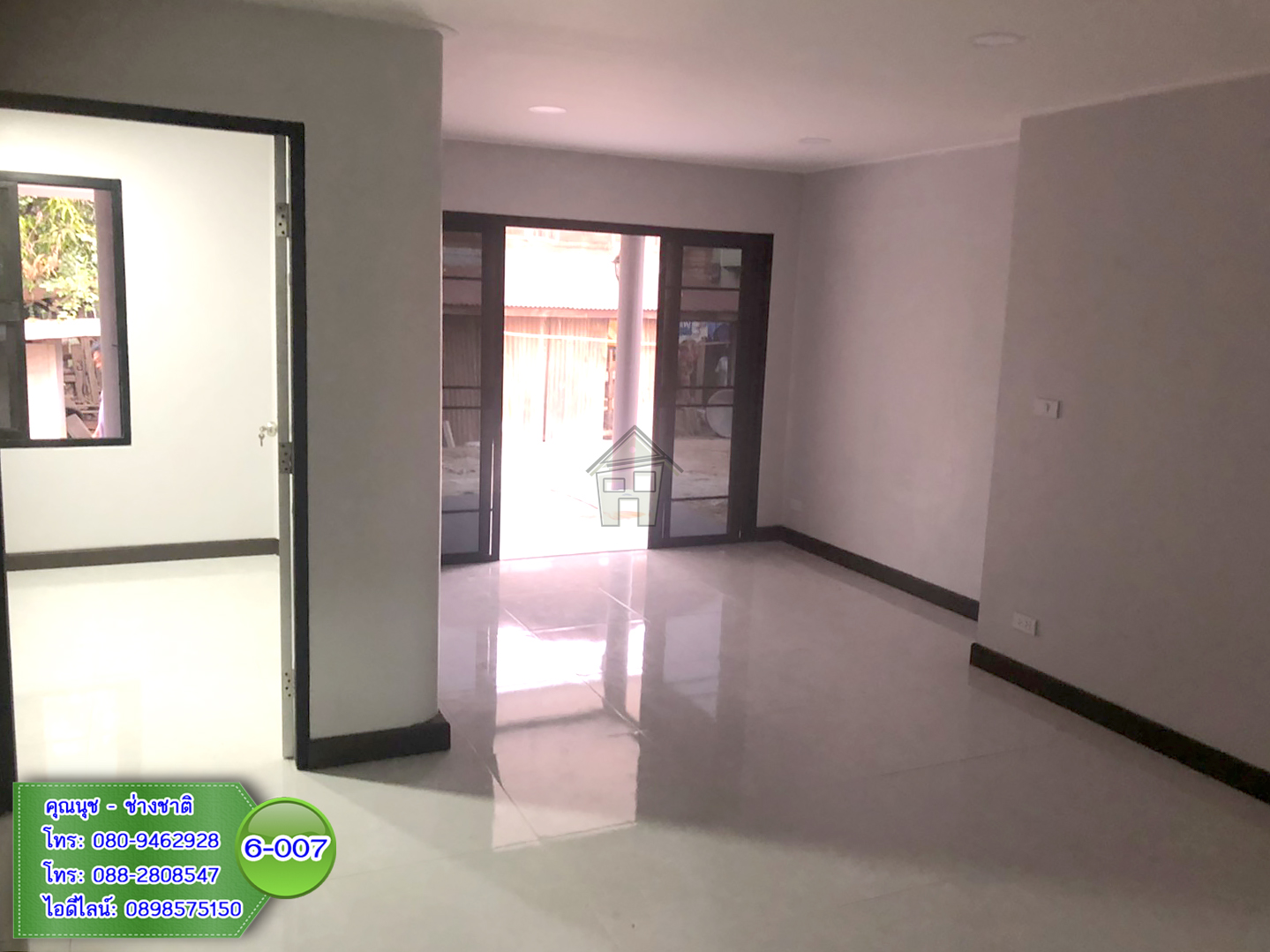 6-007 บ้านน็อคดาวน์ - บ้านหลังใหญ่ - ทรงปั้นหยา