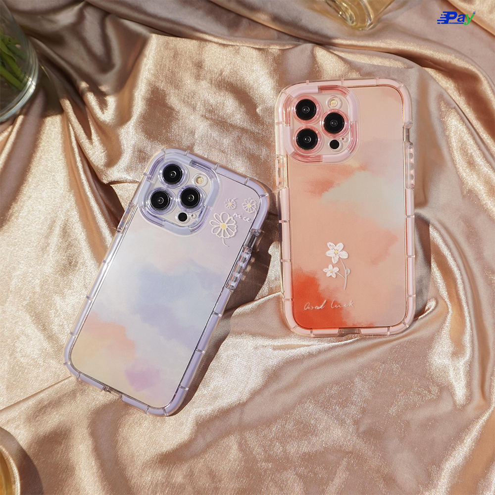เคสโทรศัพท์ iPhone City Dog เคสนิ่มลายดอกไม้ กันกระแทก คลุมเลนส์กล้อง สำหรับ14ProMax/13ProMax/11