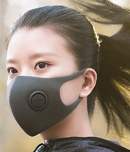 Xaiomi SmartMi Woman หน้ากาก ผู้หญิงหน้าเล็ก Pink Sport Fack Mask PM2.5 ซอง 1ชิ้น (พร้อมส่ง) สีชมพูSize S