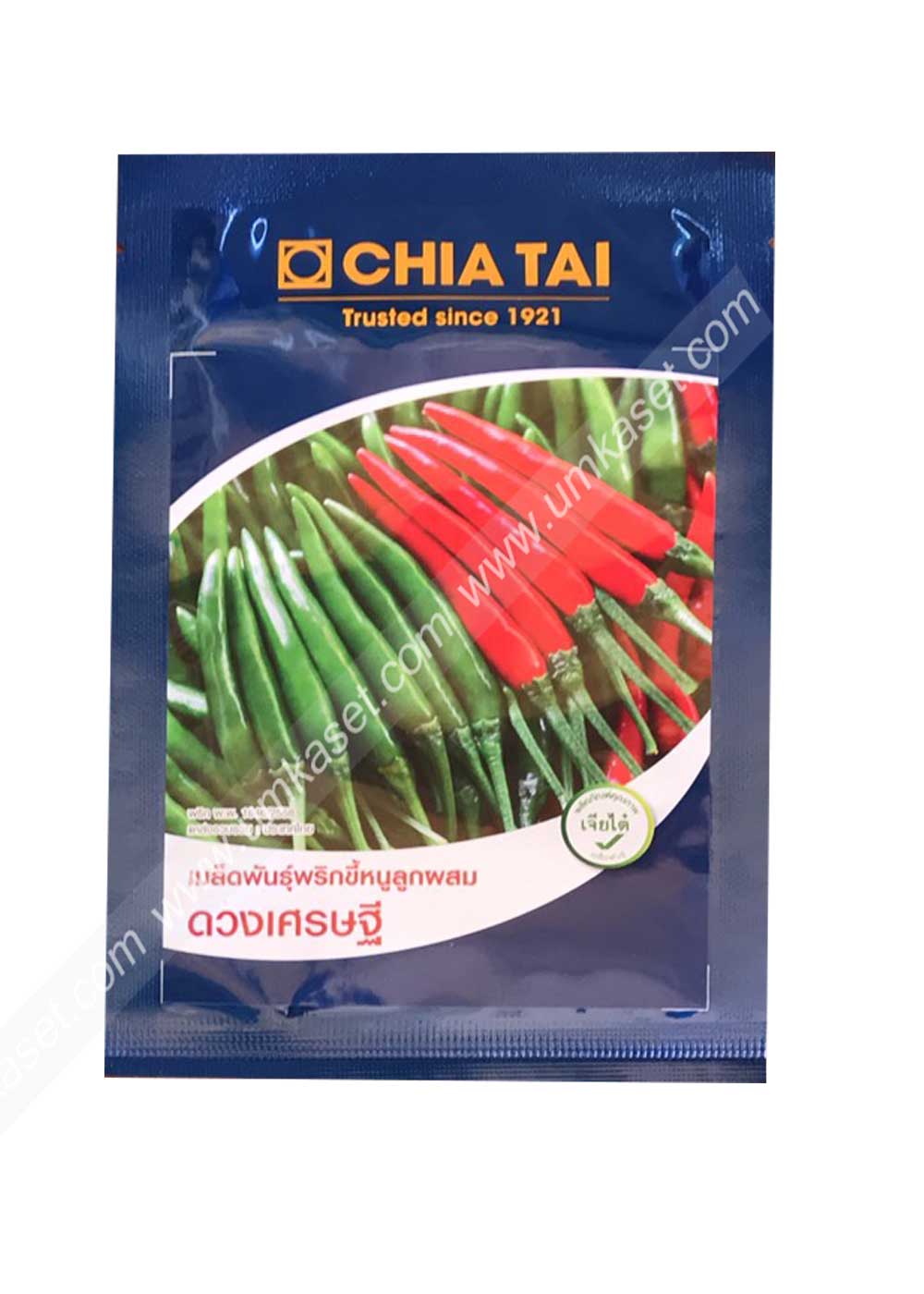 พริกขี้หนู ดวงเศรษฐี 1000 เมล็ด