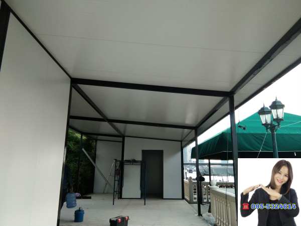 ออฟฟิศสำเร็จรูป ล็อบบี้โรงแรม ขนาด 5.00x15.00 เมตร