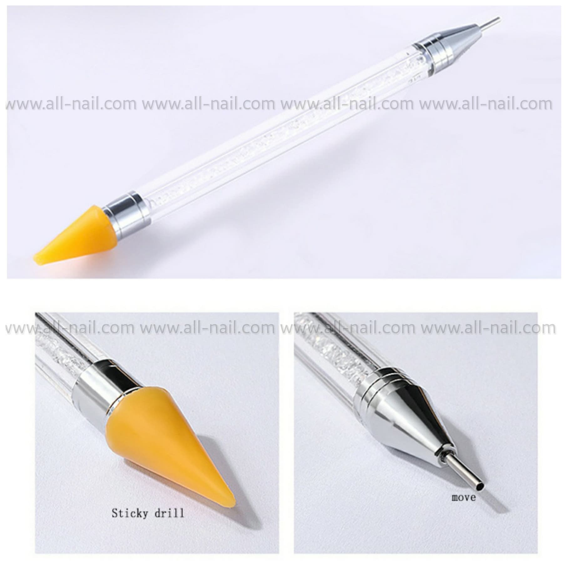 ปากกาดูดเพชร ปากกาจิ้มเพชร มีหัว2ด้าน