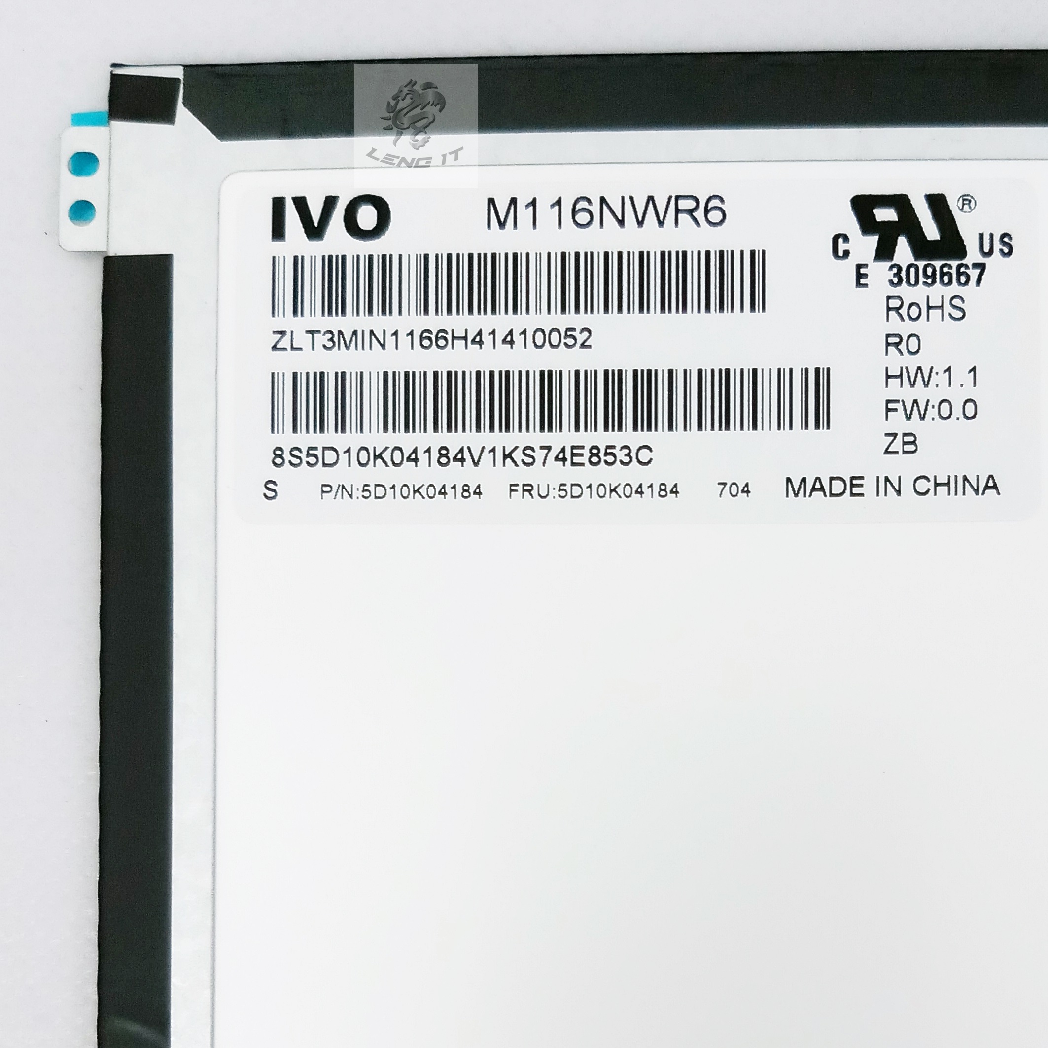 LED Panel จอโน๊ตบุ๊ค ขนาด 11.6 นิ้ว SLIM 30 PIN หูข้างซ้าย-ขวา