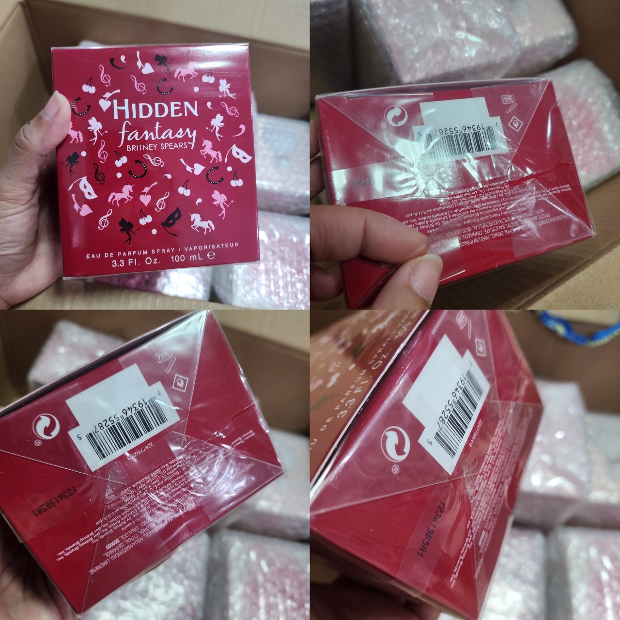 น้ำหอม Britney Spears Hidden 100 ml กล่องซีล