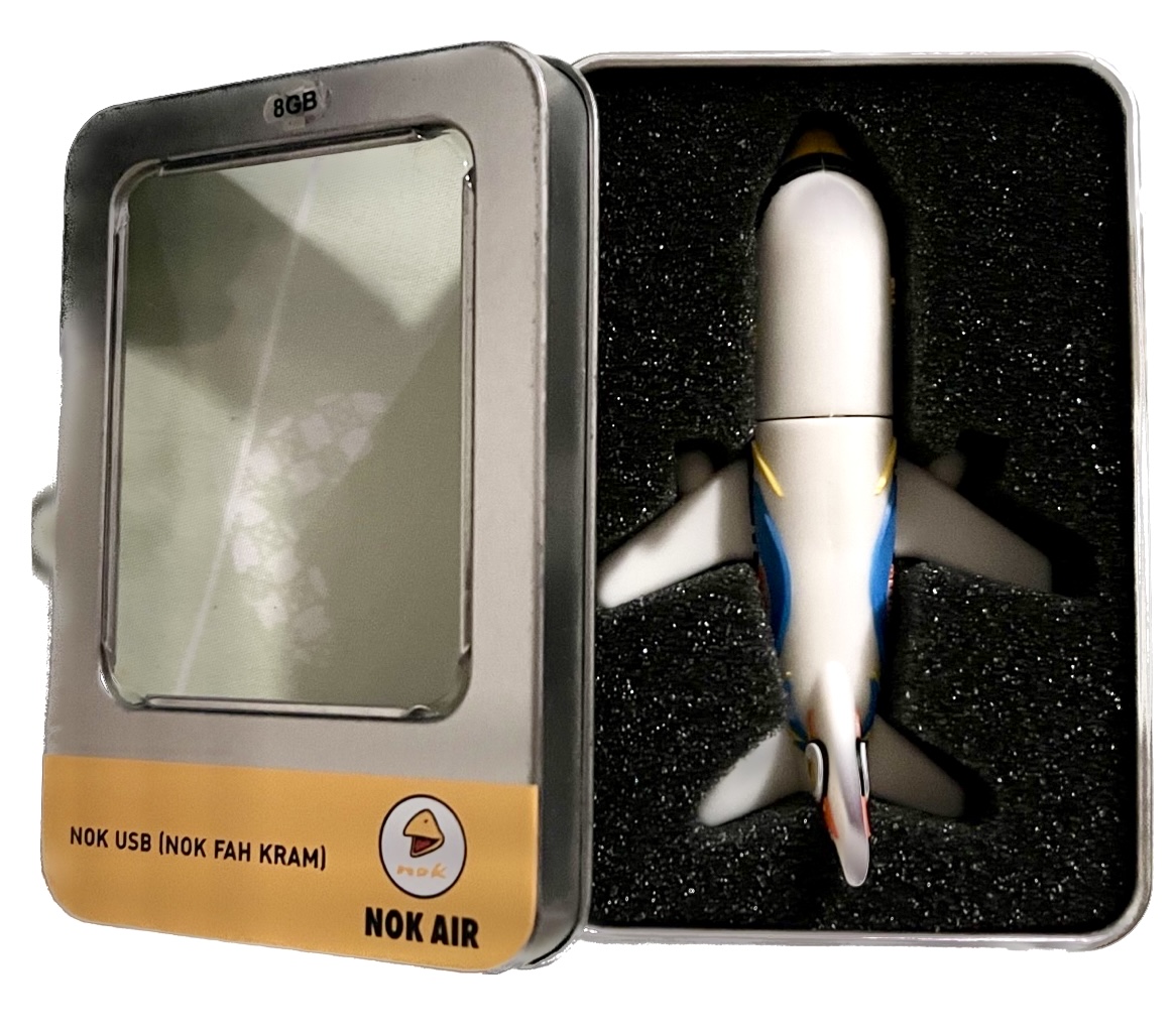 Nok Air - จิ๋วแต่แจ๋ว! USB นกฟ้าคราม จาก Nok Shop เห็นเล็ก ๆ แบบนี้ มาพร้อมความจุถึง 8GB