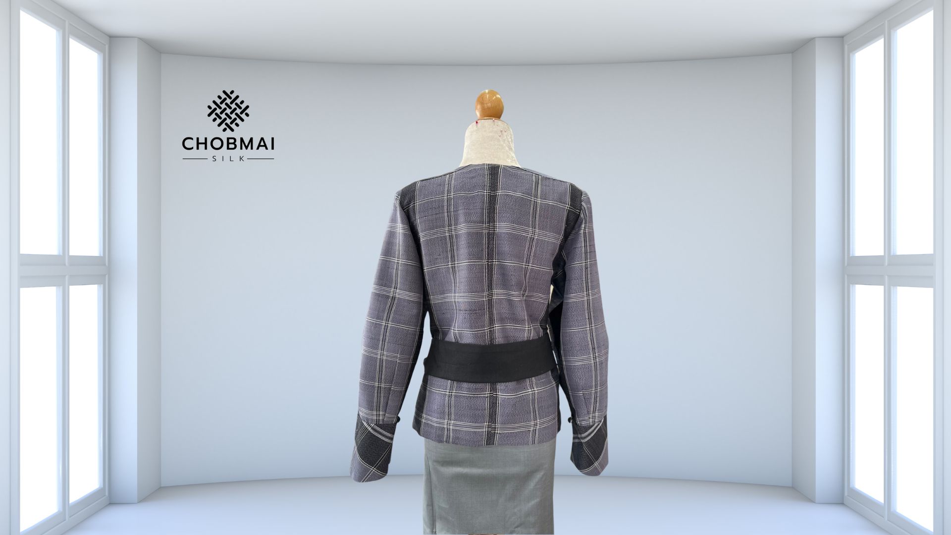 แบบตัด เสื้อผ้าไหม (ไม่รวมผ้า) ตามแบบ รหัส CUT-ST-0716662