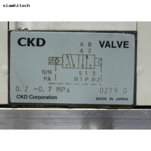 Solenoid Valve CKD รุ่น 4GB19-E2K (used)