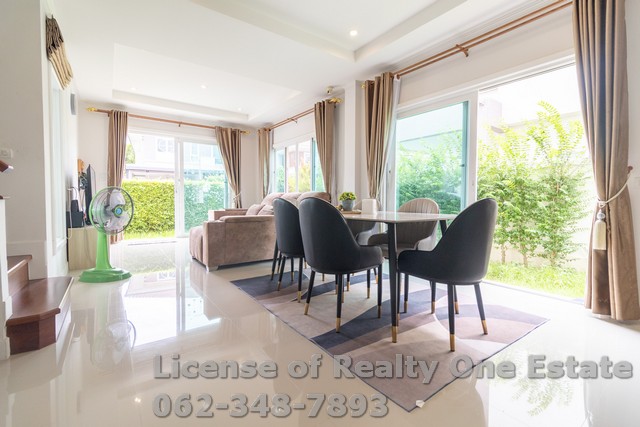 บ้านสวยให้เช่า หมู่บ้านศุภาลัย การ์เด้นวิลล์ ซ.วัดหนองปรง ถ.กรุงเทพ-ปทุมธานี บางเดื่อ ปทุมธานี