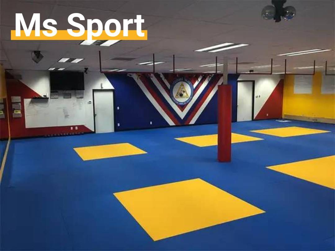 เบาะยูโดทาทามิหนา5.5cmเสื่อXPE สนามBJJ สนามMMA ยูยิตสู คาราเต้