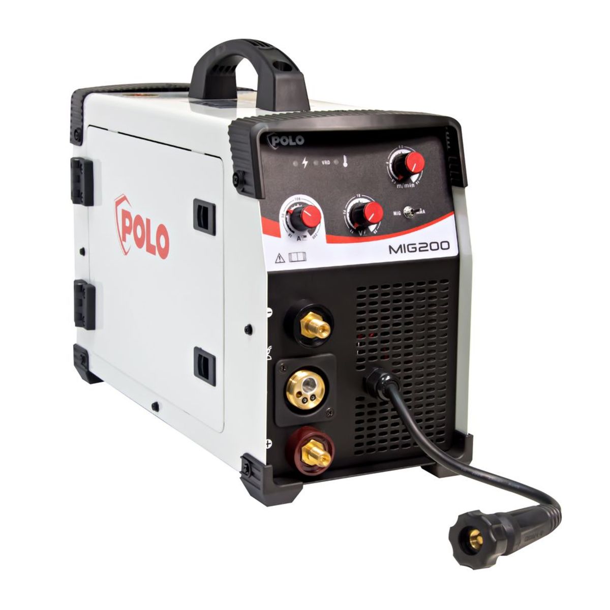 POLO MIG200 เครื่องเชื่อม MIG อินเวอร์เตอร์ 200 แอมป์ (เครื่อง)