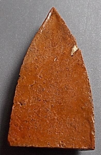 พระกลีบบัวเล็ก เนื้อดิน หลวงพ่อแดง วัดทุ่งคอก สุพรรณบุรี