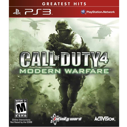 PS3: Call of Duty 4 Modern Warfare - Greatest Hits (Z1) [ส่งฟรี EMS]