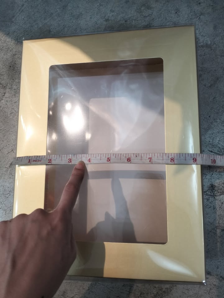 กล่องฝาครอบ เมทลิค ขนาด 12x9.2x3.8นิ้ว. ผูกโบว์ พร้อมส่งมอบ รหัส BX-ME-09116811