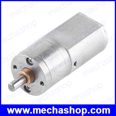 ดีซีมอเตอร์ ดีซีเกียร์มอเตอร์ DC 12V High Torque Electric Gear Reduction Motor 200RPM เส้นผ่านศูนย์กลาง 20MM
