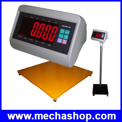 เครื่องชั่งน้ำหนักดิจิตอล เครื่องชั่งแบบวางพื้น Digital Scale Floor scale ชั่งได้ 1000kg/100g, 2000kg/200g, 3000kg/500g ยี่ห้อ ZEPPER (จีน)