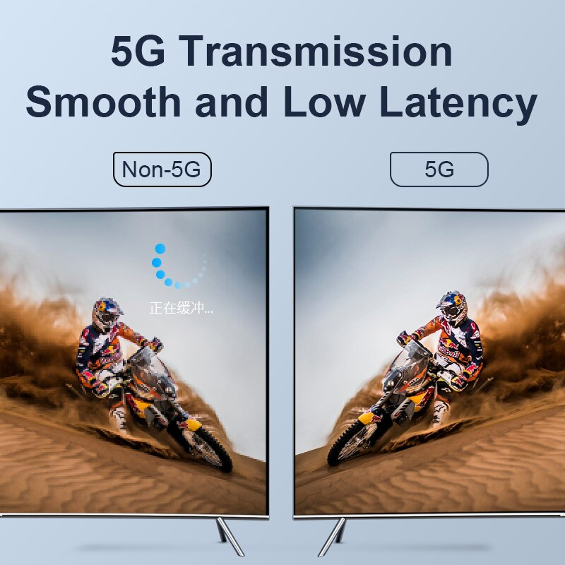 [ออกใบกำกับภาษีได้] พร้อมส่งจาก กทม Hagibis G9W ไร้สาย HDMI Video Transmitter & Receiver Extender จอแสดงผล Dongle สำหรับทีวีโปรเจคเตอร์ Conference