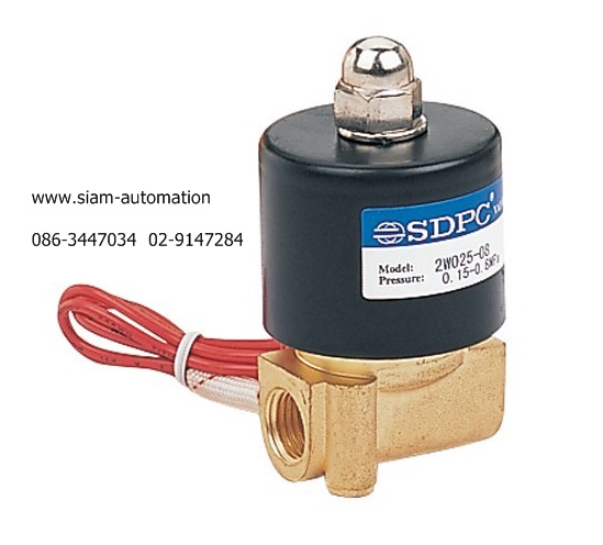 2w025-08 โซรินอยวาวส์ SDPC 12VDC/24VDC/ 220VAC