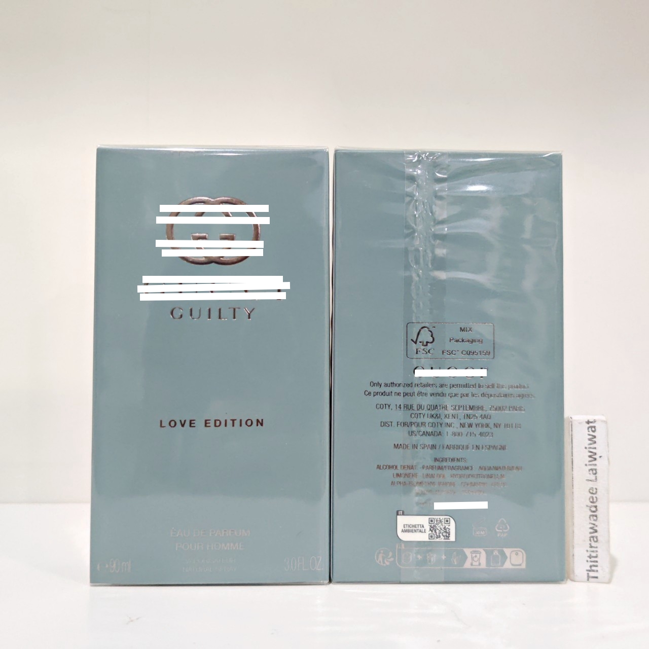 น้ำหอมแท้ Gucci Guilty Love Edition Pour Homme Eau de Parfum 90ml กล่องซีล