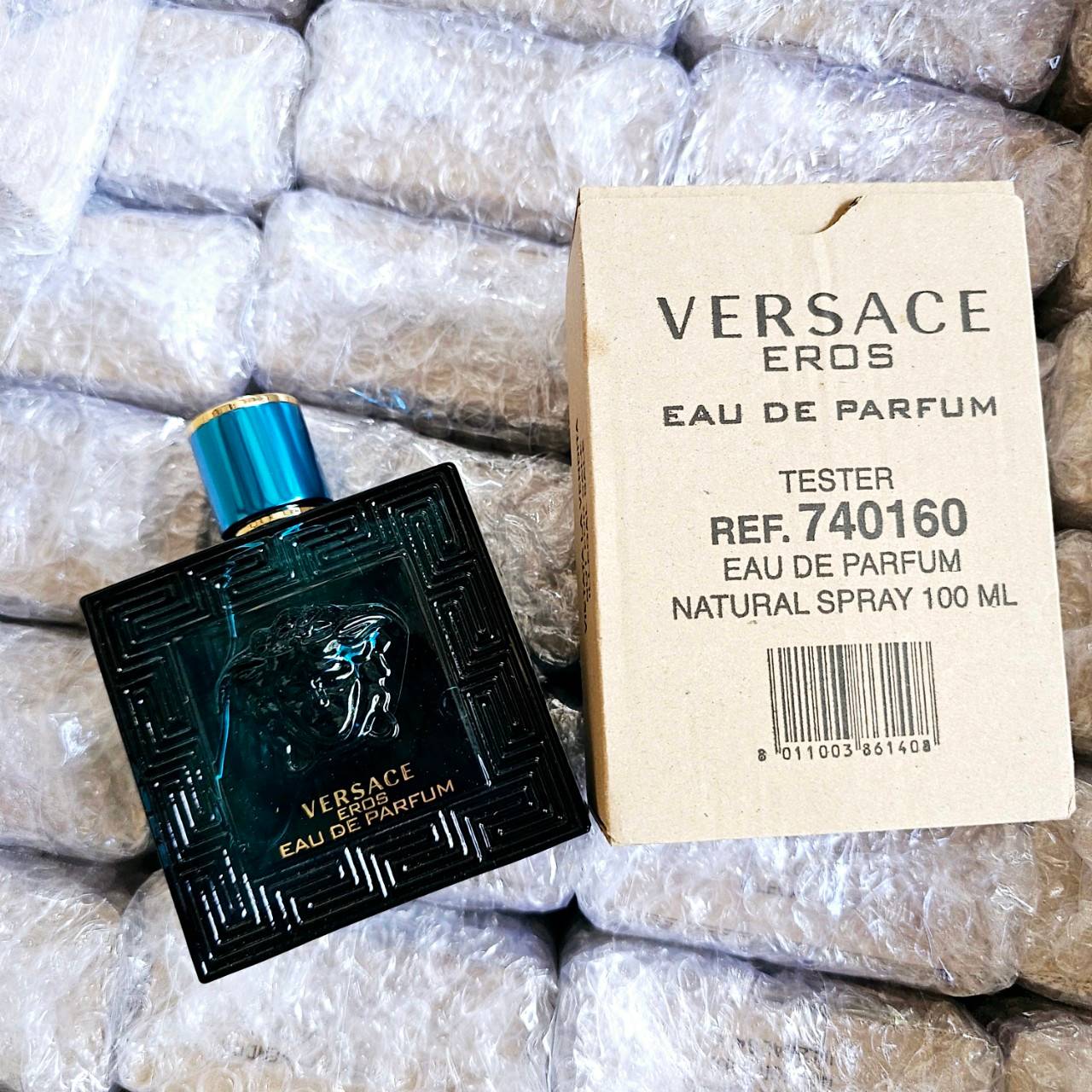 น้ำหอมแท้ Versace Eros EDP 100ml กล่องเทส
