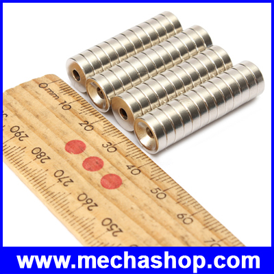 (ชุดละ50ชิ้น) แม่เหล็กถาวร แม่เหล็กนีโอไดเมีย 10x3mm N50 แม่เหล็กถาวรนีโอไดเมียมมีแรงดึงดูดสูง Magnet Neodymium