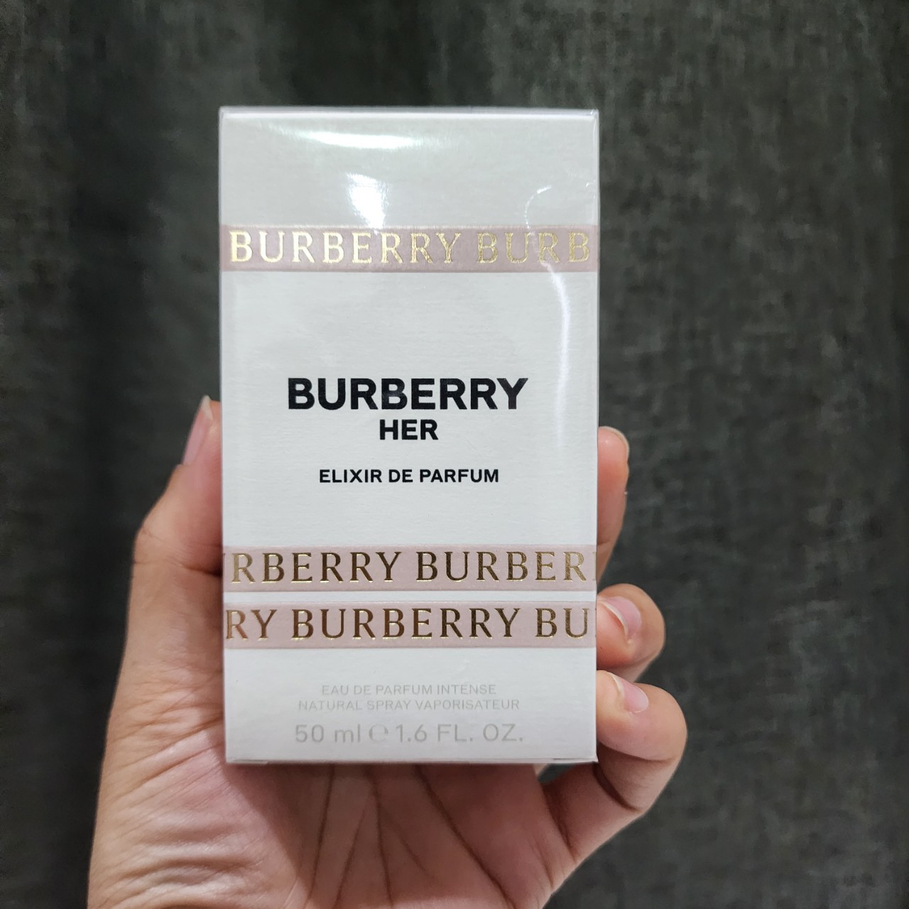 น้ำหอมแท้ Burberry Her Elixir EDP Intense 50ml กล่องซีล