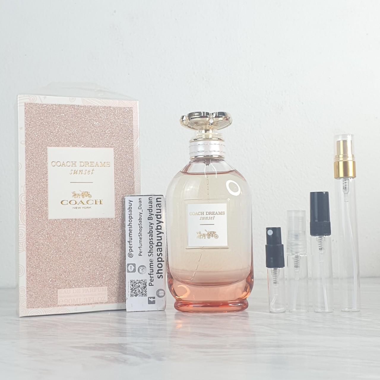 น้ำหอมแท้แบ่งขาย Coach Dreams Sunset Eau De Parfum 💦แบ่ง 💕Travel Size แบบทดลอง