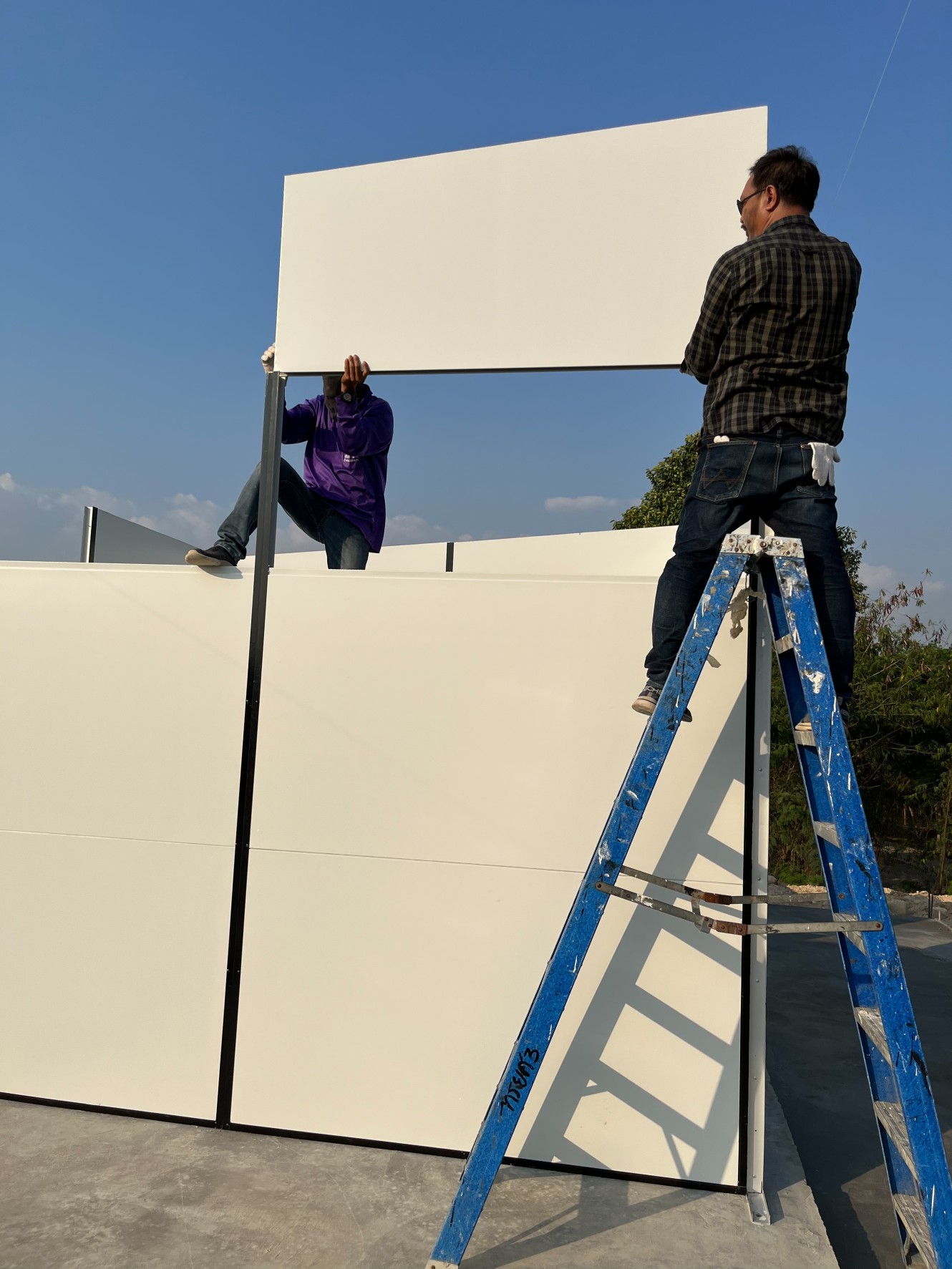 บ้านพักคนงาน บ้านพักพนักงาน ขนาด 3.60x18.30 เมตร ระยอง