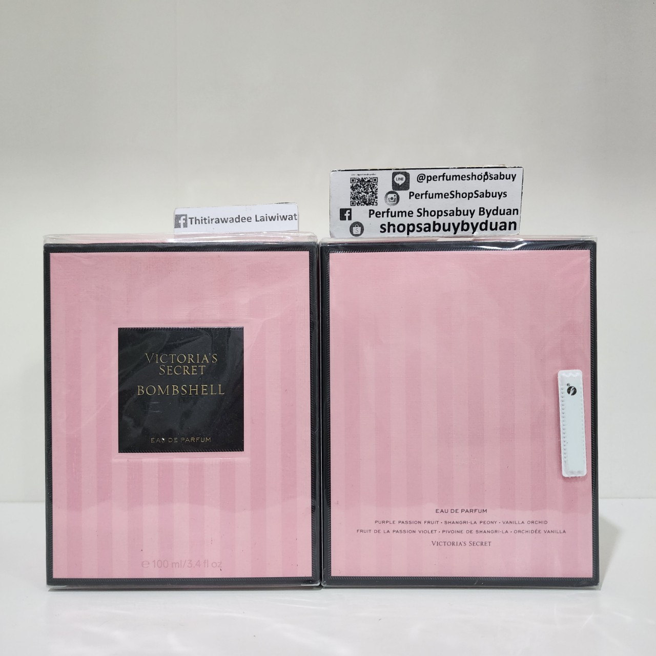 น้ำหอมแท้ Victoria's Secret Bombshell EDP 100ml กล่องซีล