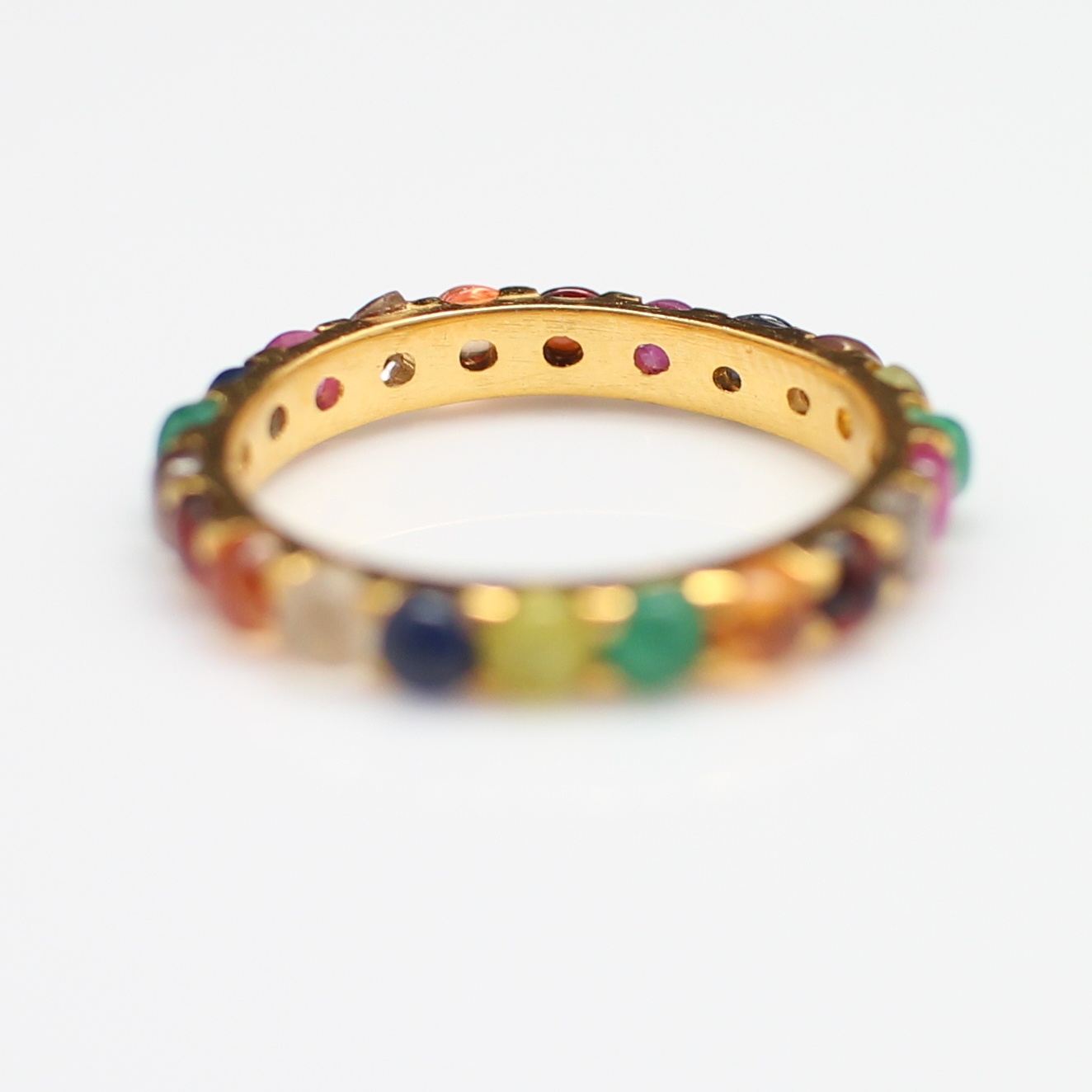 RG250119 แหวนพิรอดนพเก้า ทองแท้ 90% นน.รวม 2 กรัม ขนาดแหวน 49