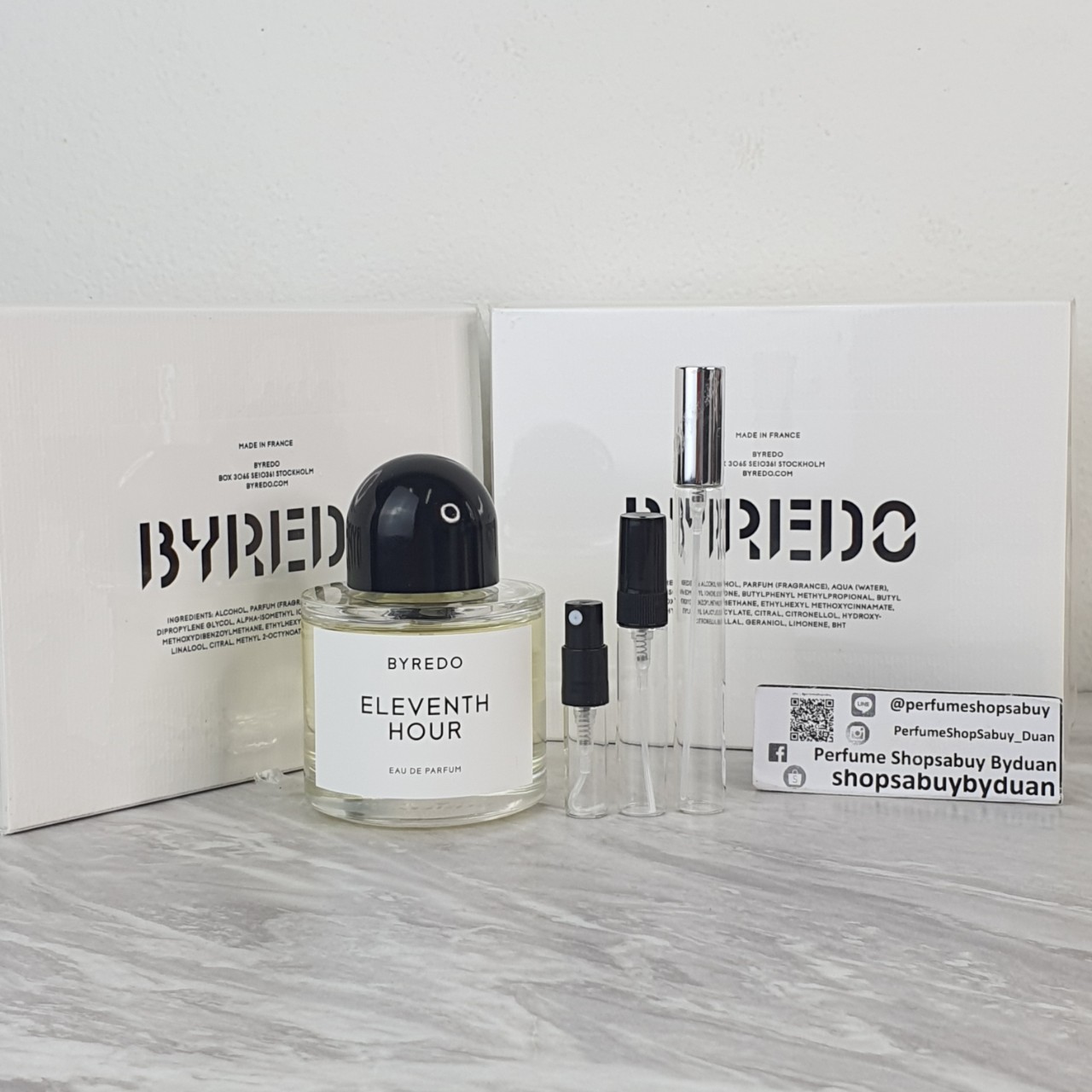 น้ำหอมแท้แบ่งขาย Byredo Eleventh Hour Eau De Parfum For Women And Men 💦แบ่ง 💕Travel Size แบบทดลอง
