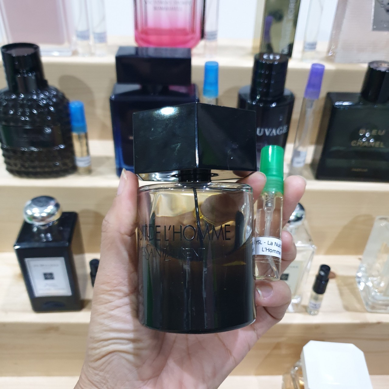 น้ำหอมแท้แบ่งขาย YSL La Nuit L'homme edt💕Travel Size #แบบทดลอง