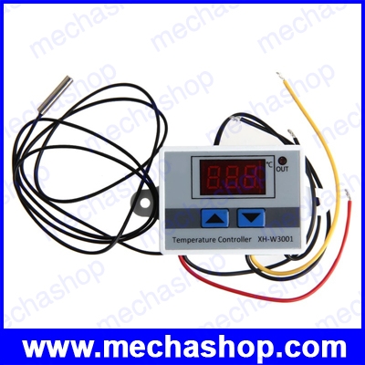 เครื่องควบคุมอุณหภูมิ 220V Digital LED Temperature Controller 10A Thermostat Control พร้อมเซนเซอร์