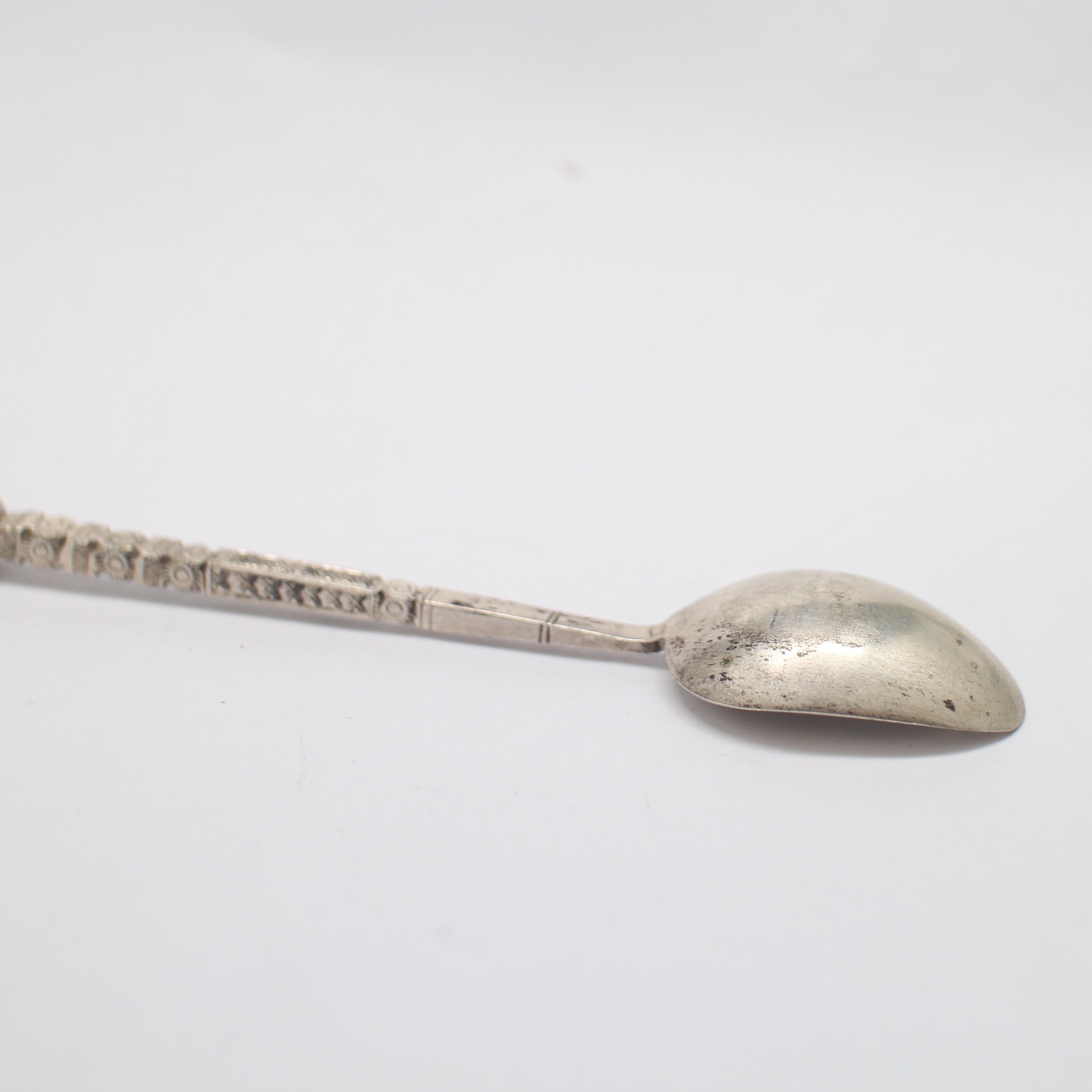 SI298 พวงช้อนเงินแท้สำหรับชงกาแฟ เงินแท้ 92.5% นน. 256.2 กรัม