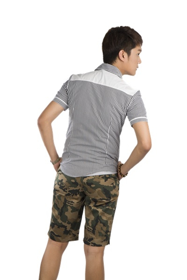 กางเกงสามส่วน รุ่น311 (สีทหารพราง)