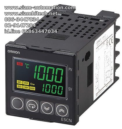 Temperature Controller ยี่ห้อ Omron รุ่น E5CN-Q2MT-500 (มือสอง)