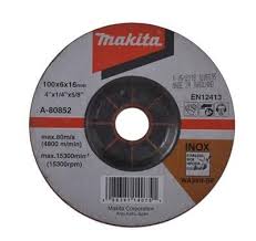 MAKITA A-808xx ใบเจียรสีแดง ขัดสแตนเลส มากีต้า