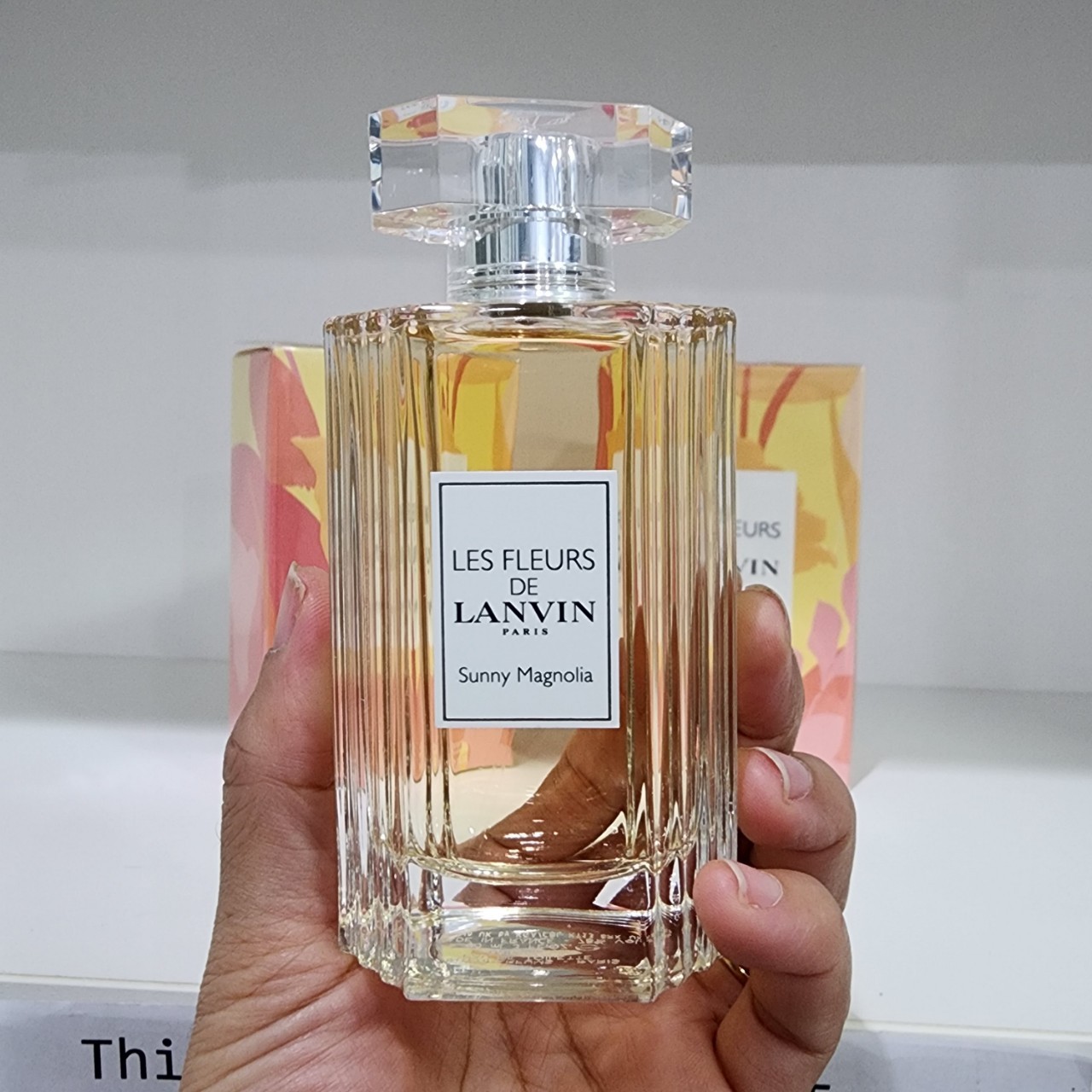 น้ำหอมแท้ Lanvin Les Fleurs Sunny Magnolia edt 90ml กล่องซีล