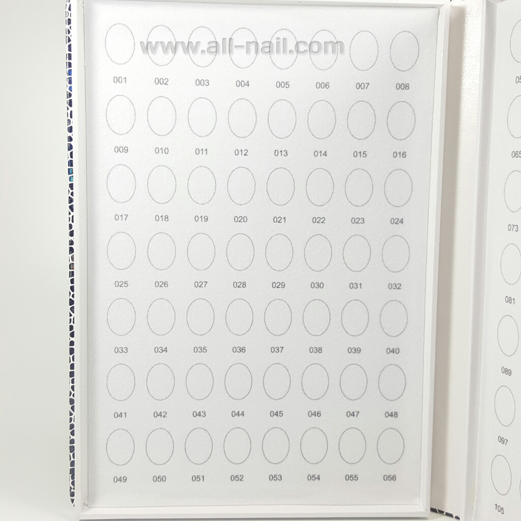 สมุดชาร์ตโชว์เล็บ