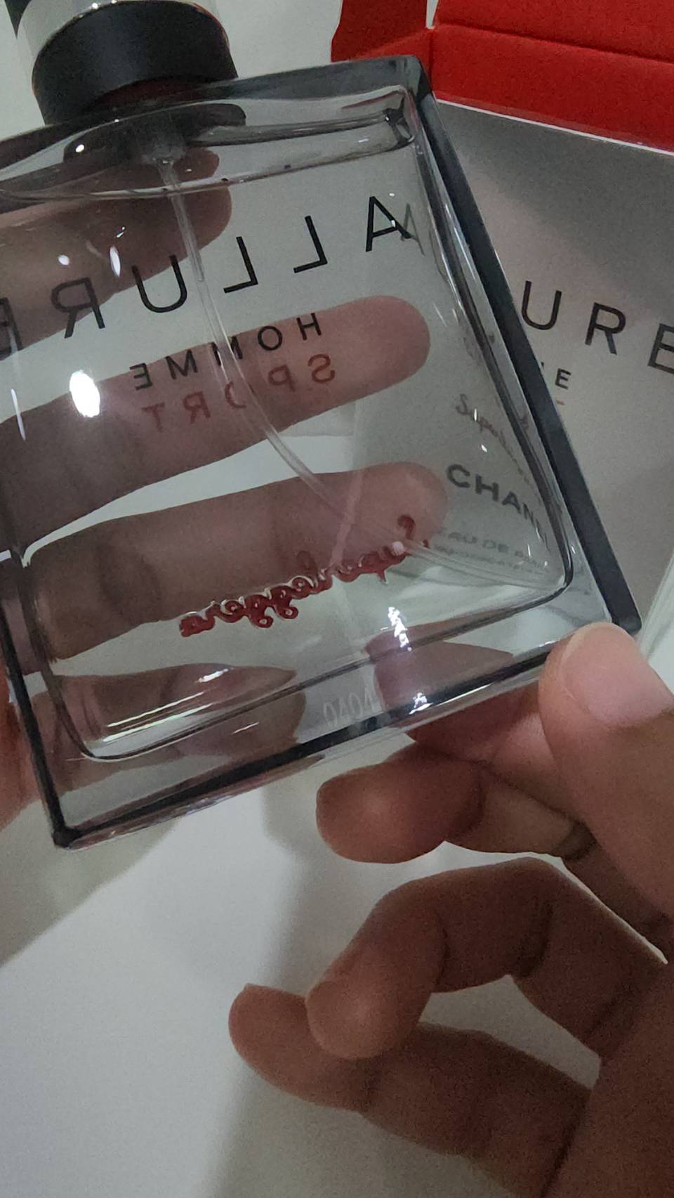 น้ำหอมแท้แบ่งขาย Chanel Allure Homme Sport Superleggera 💕Travel Size แบบทดลอง