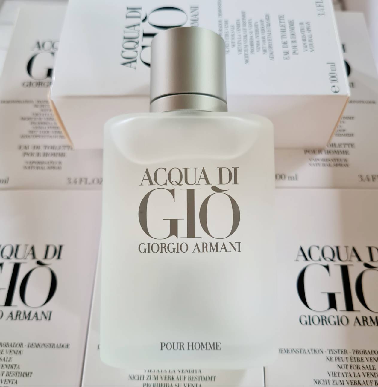 น้ำหอมแท้ Giorgio Armani Acqua Di Gio Homme for Men EDT 100 ML. กล่องเทสเตอร์