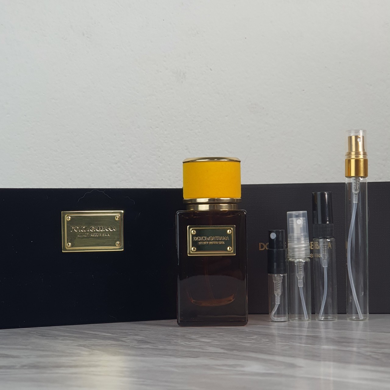 น้ำหอมแท้แบ่งขาย D&G Dolce & Gabbana Velvet Amber Skin 💕Travel Size